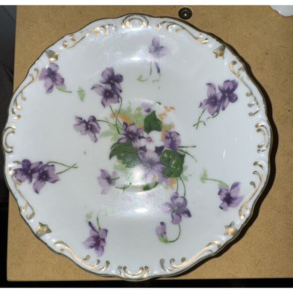 Nikoniko China Japan Floral Ware Hand Painted Dematisse Cup And Saucer - Picture 3 of 5